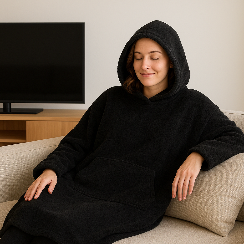 ZAREVA Oversized Battaniye - Sıcak ve Rahat!